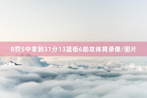 8罚5中拿到31分13篮板6助攻体育录像/图片