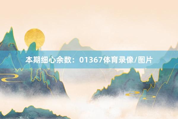 本期细心余数:01367体育录像/图片