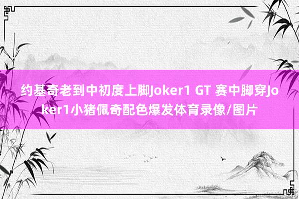 约基奇老到中初度上脚Joker1 GT 赛中脚穿Joker1小猪佩奇配色爆发体育录像/图片