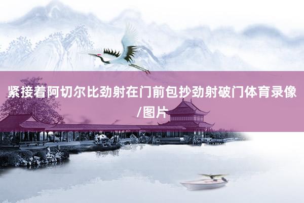 紧接着阿切尔比劲射在门前包抄劲射破门体育录像/图片
