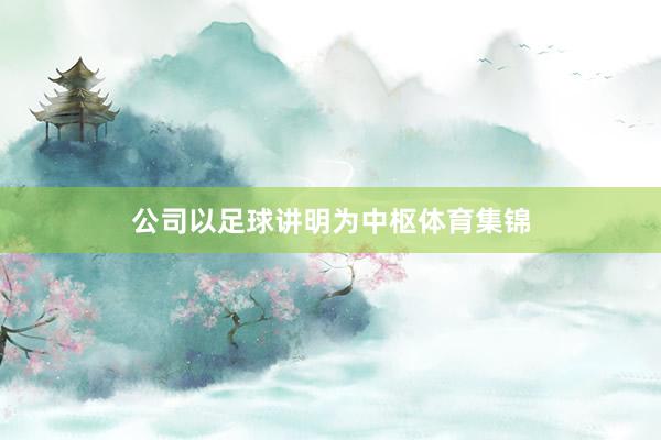 公司以足球讲明为中枢体育集锦
