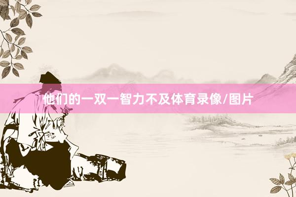 他们的一双一智力不及体育录像/图片